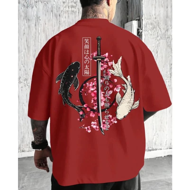 Miniatura 4 de Camiseta Yin Yang Carpa