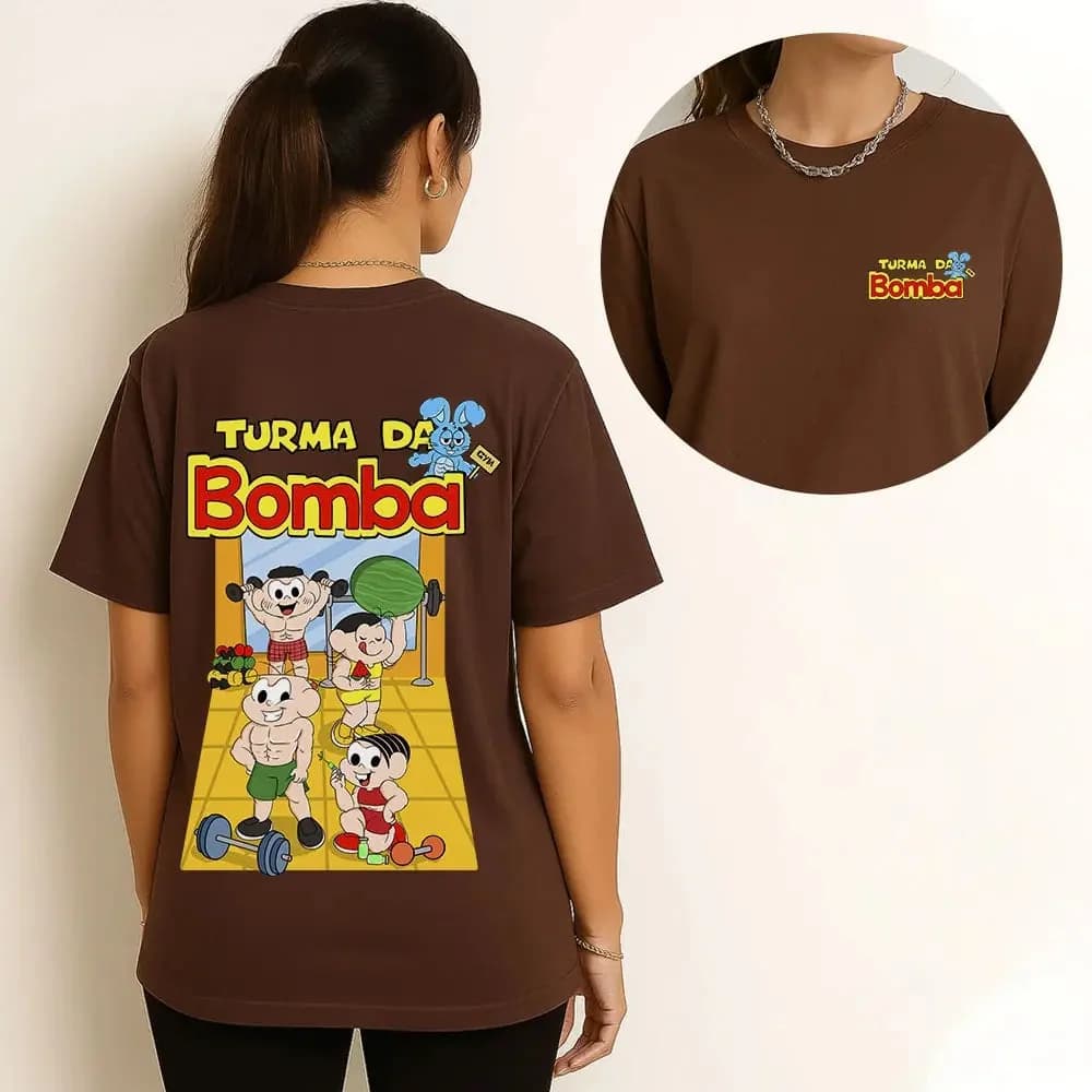Miniatura 6 de Camiseta Academia Turma Da Bomba