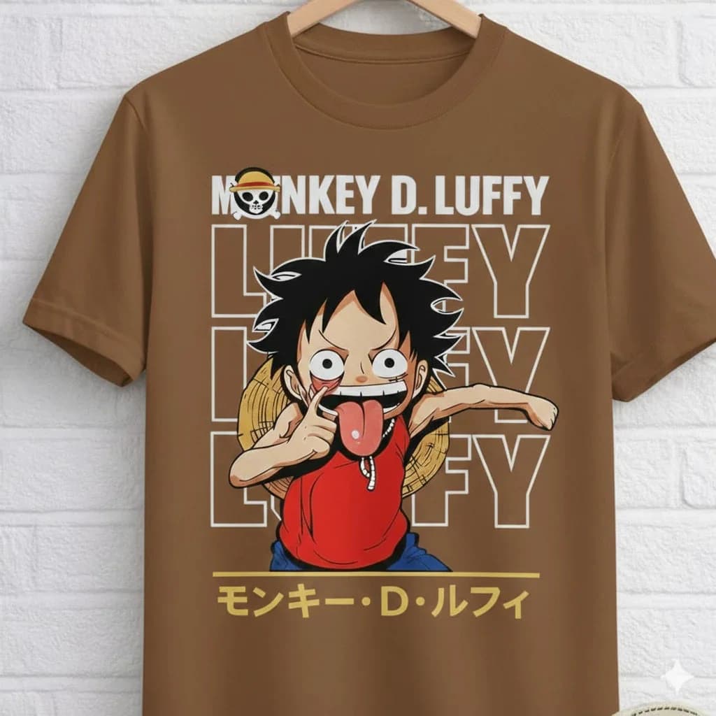 Miniatura 4 de Camiseta One Piece Luffy Unissex
