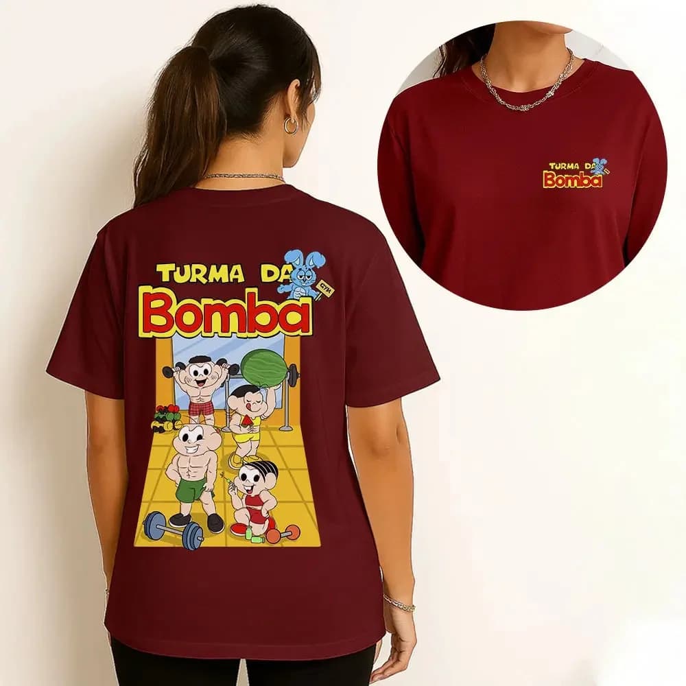 Miniatura 1 de Camiseta Academia Turma Da Bomba
