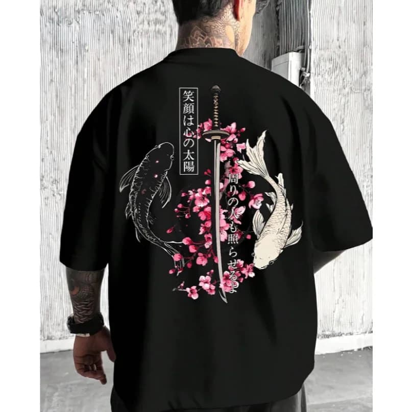 Miniatura 3 de Camiseta Yin Yang Carpa