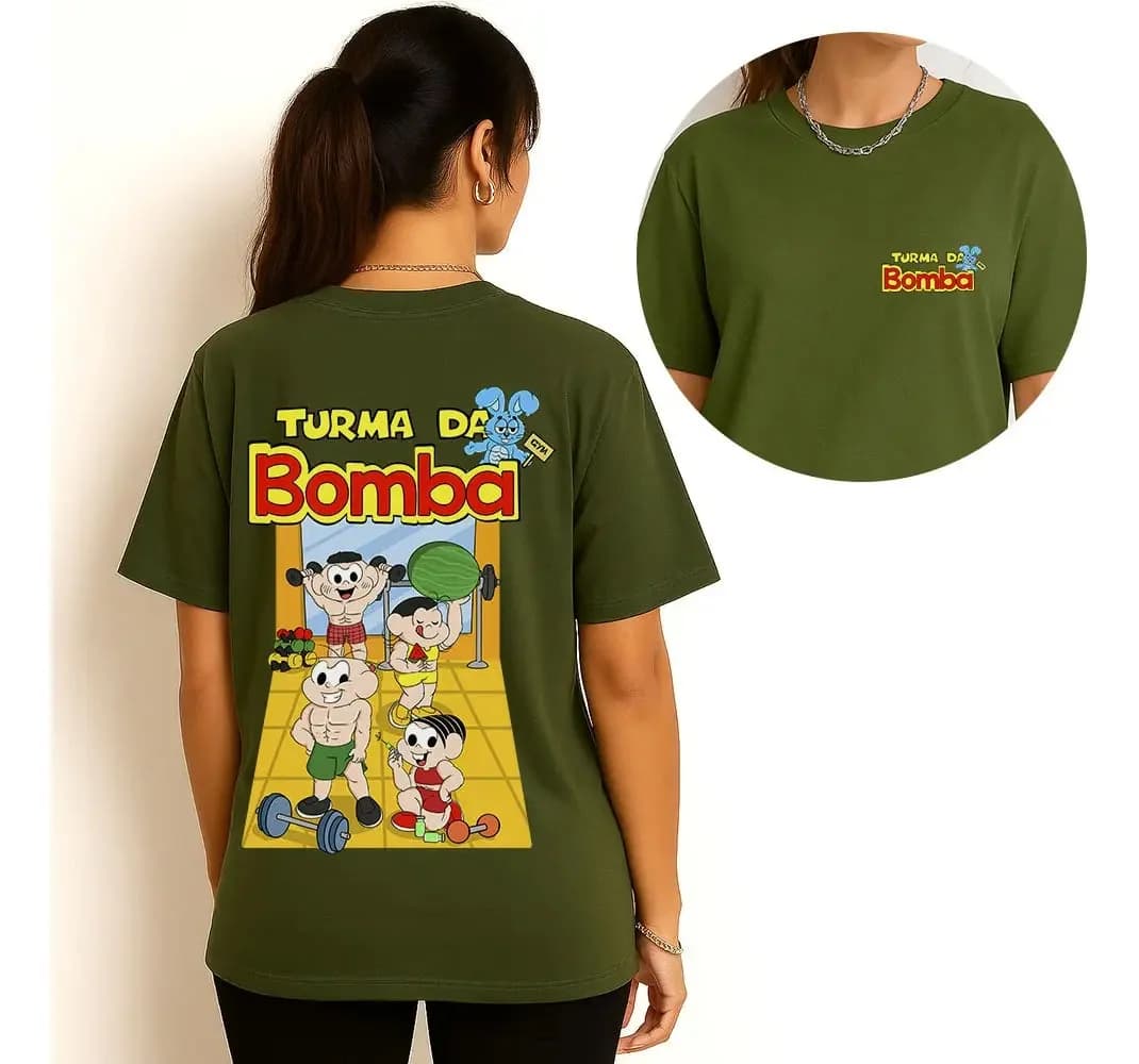 Miniatura 3 de Camiseta Academia Turma Da Bomba