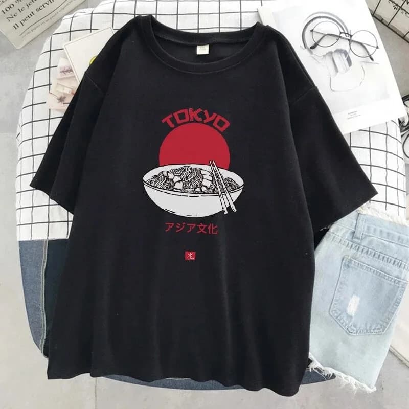 Miniatura 1 de Camiseta Ramen Tokyo Harajuku Unissex
