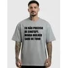 Miniatura 1 de Camiseta Namorado Marido Minha Mulher Sabe Tudo