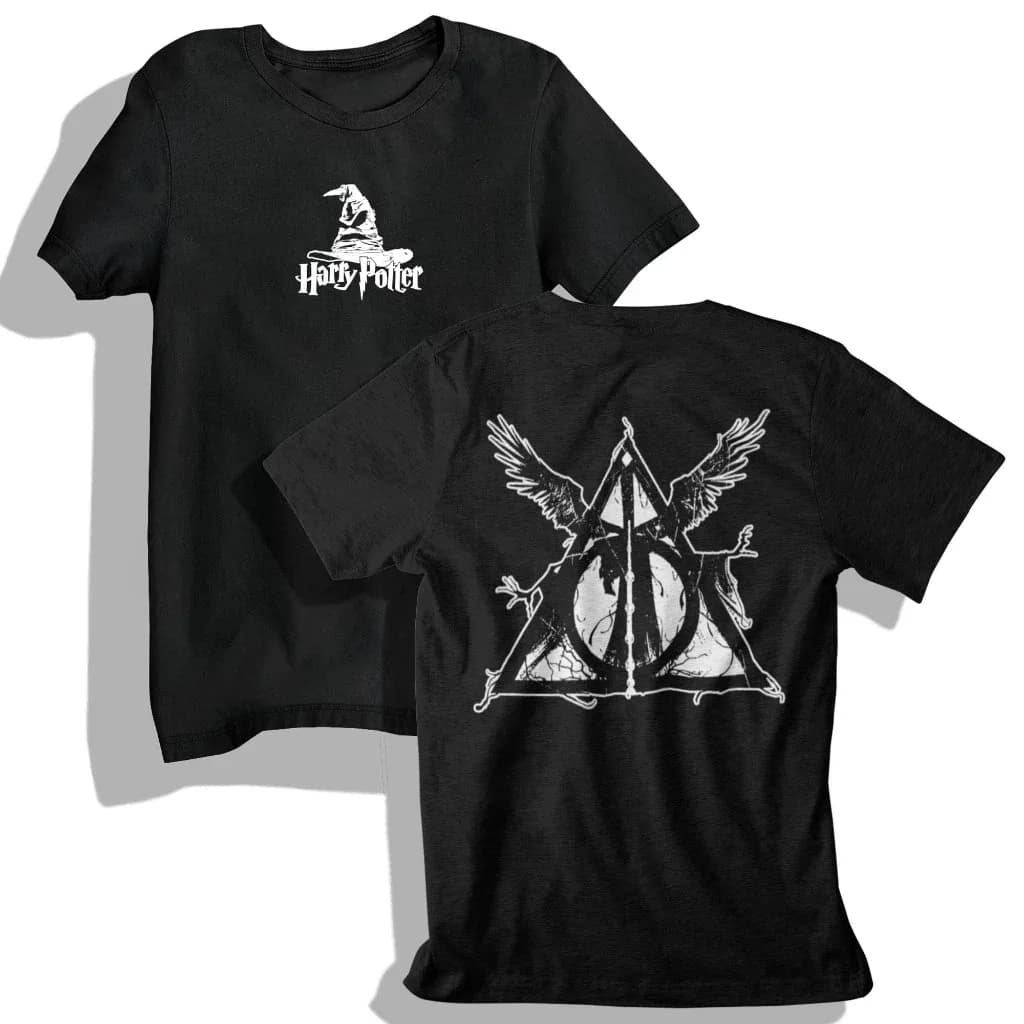 Miniatura 3 de Camiseta Harry Potter Dobby Elfo Hogwarts Magica Sirius Black Azkaban Lord Voldemort Relíquias