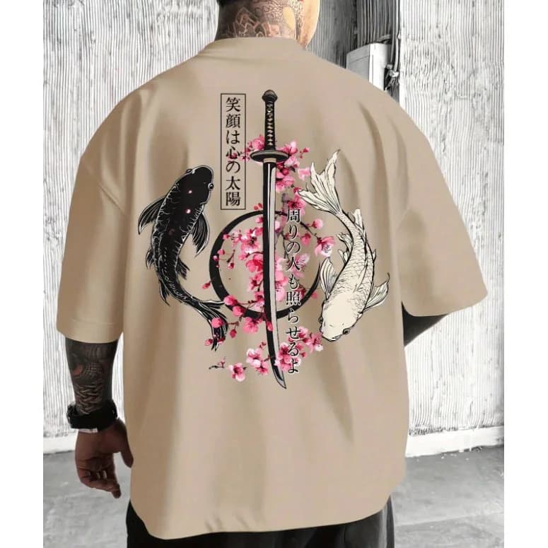 Miniatura 2 de Camiseta Yin Yang Carpa