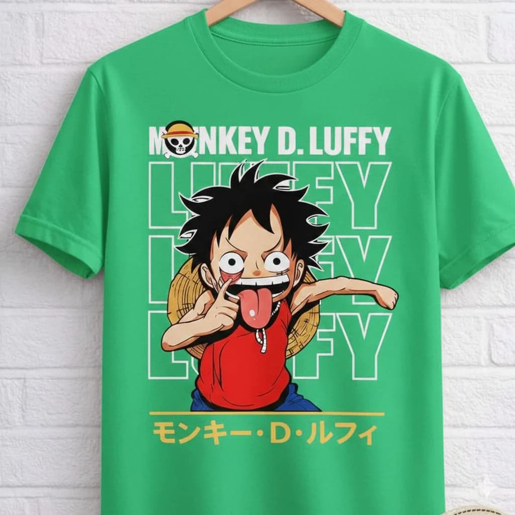 Miniatura 5 de Camiseta One Piece Luffy Unissex