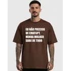 Miniatura 2 de Camiseta Namorado Marido Minha Mulher Sabe Tudo