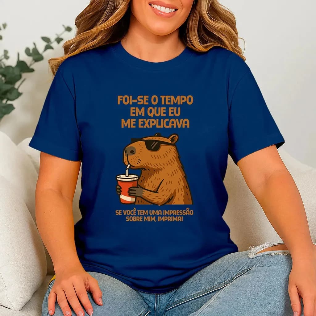 Miniatura 3 de Camiseta Capivara Unissex