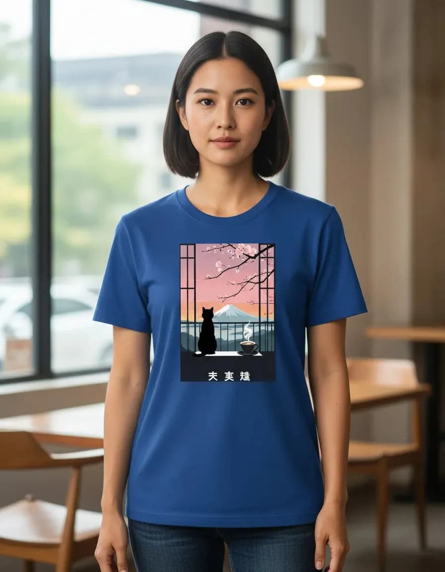 Miniatura 5 de Camiseta Unissex Gato
