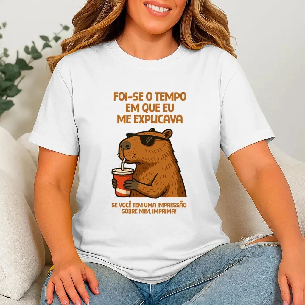Miniatura 5 de Camiseta Capivara Unissex