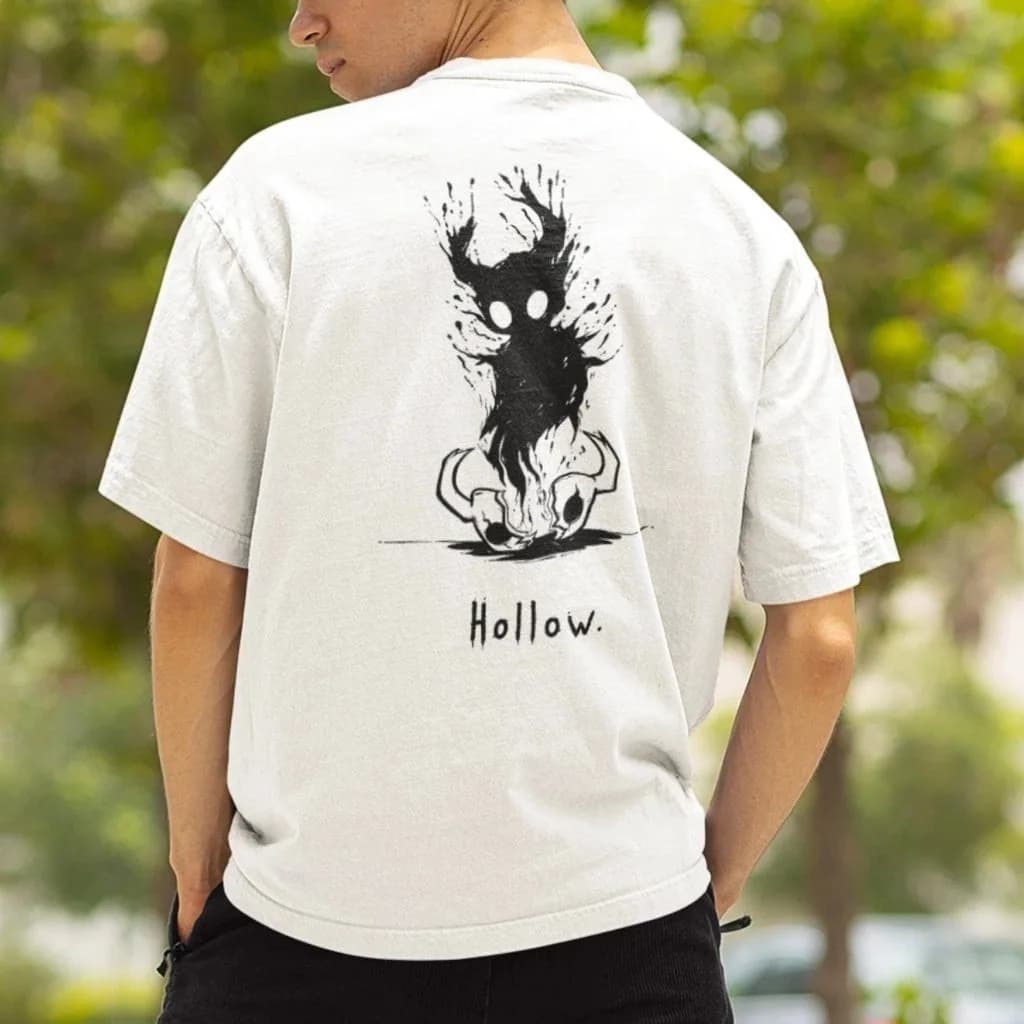 Miniatura 2 de Camiseta  Cavaleiro Oco Vazio Jogo Hollow Knight