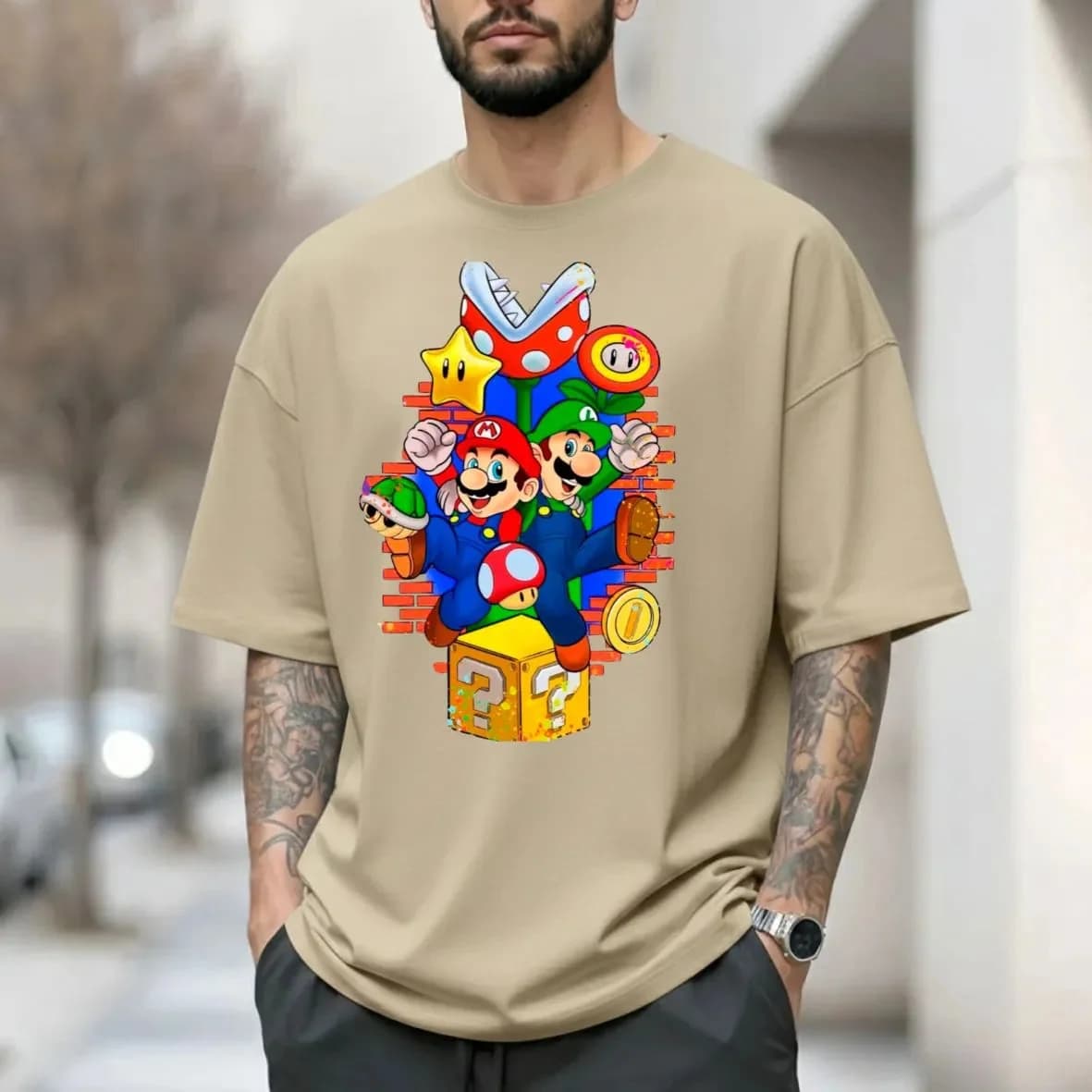 Miniatura 3 de Camiseta Super Mario, Luigi, Geek Nintendo