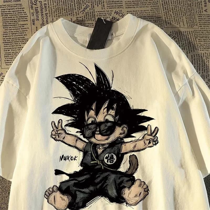 Miniatura 1 de Camiseta Premium 100% Algodão Unissex DRAGON BALL Gola Redonda