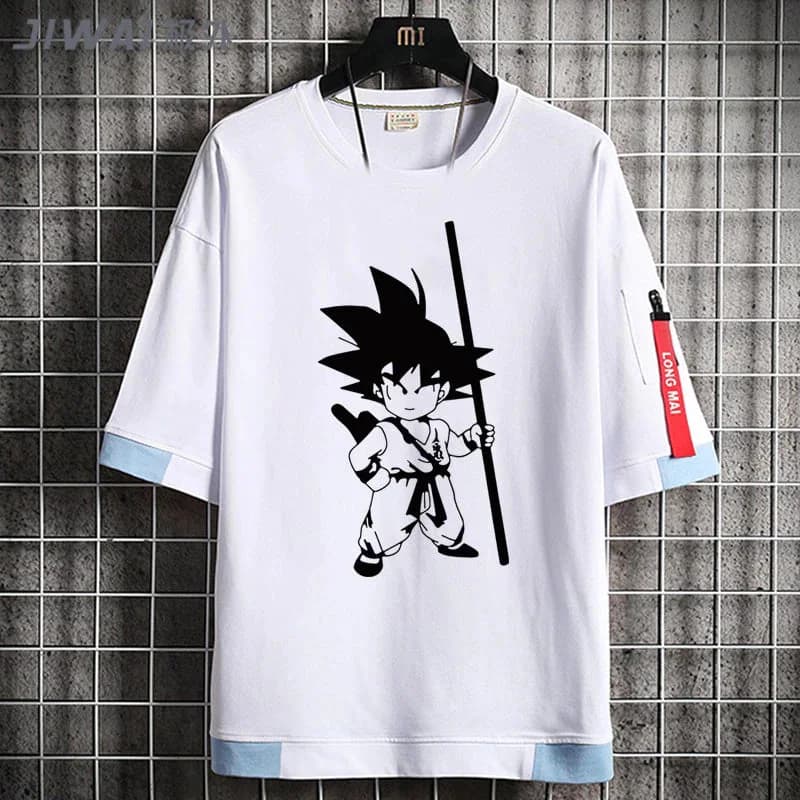 Miniatura 3 de Camiseta Premium 100% Algodão Unissex DRAGON BALL Gola Redonda
