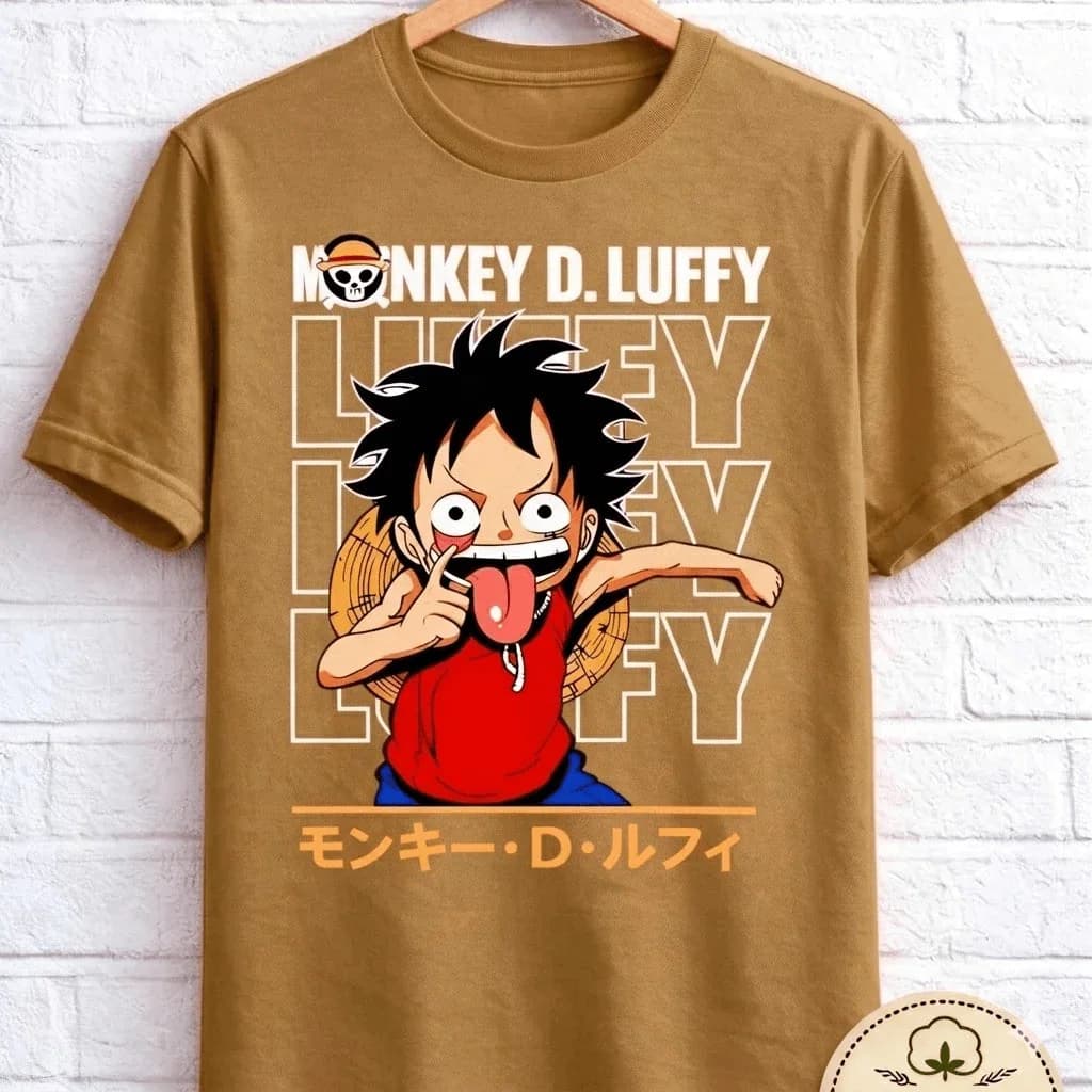 Miniatura 3 de Camiseta One Piece Luffy Unissex