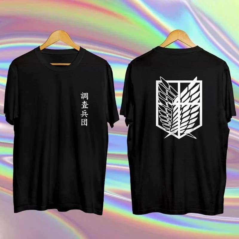 Imagem de Camiseta Attack On Titan shingeki no kyojin Unissex