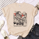 Camiseta Feminina Arale Estilo Japonês Casual Harajuku Solta