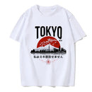 Camiseta Unissex Estilo Y2K Tokyo – Estampa Gótica, Streetwear Coreano Anos 2000