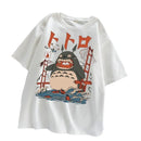 Camiseta Unissex Anime Totoro Hayao Miyazaki Casual Harajuku Manga Curta