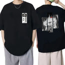 Camiseta Unissex Kakegurui Anime Anos 90 Casual Manga Curta Streetwear