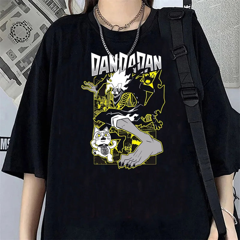 Camiseta Feminina Seiko Ayase Dandadan Anime Curta Harajuku