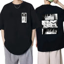 Camiseta Unissex Kakegurui Anime Anos 90 Casual Manga Curta Streetwear