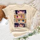 Camiseta Unissex Anime Oshi no Ko Harajuku Estampa Solta Manga Curta