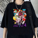 Camiseta Feminina Seiko Ayase Dandadan Anime Curta Harajuku