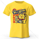 Camiseta Unissex Harajuku Anime Kawaii 100% Algodão