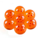 Action Figure Dragon Ball Z 7.6cm – Bola de Cristal Estrelas 1 a 7, Decoração e Presente