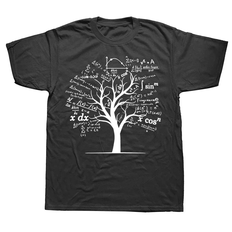 Camiseta Geek Matemática Cálculo Álgebra Estilo Streetwear