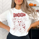 Camiseta Feminina Seiko Ayase Dandadan Anime Curta Harajuku