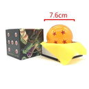 Action Figure Dragon Ball Z 7.6cm – Bola de Cristal Estrelas 1 a 7, Decoração e Presente