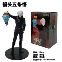 Action Figure 19cm Satoru Gojo – Jujutsu Kaisen Temporada 2, Modelo PVC Colecionável