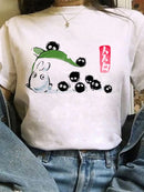 Camiseta Feminina Harajuku Kawaii – Estilo Ullzang, Anime e Cartoon, Y2K