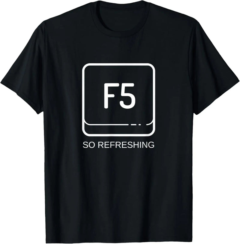 Camiseta Geek Teclado F5 So Refreshing Presente Divertido