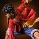Action Figure 18cm Monkey D. Luffy – One Piece Estilo Batalha, Modelo PVC Colecionável