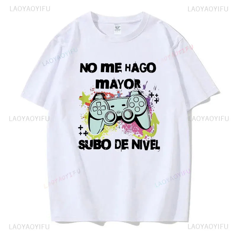Camiseta Masculina Divertida I Don’t Get Older Up Retro Geek Pai Algodão Vintage