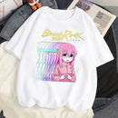 Camiseta Unissex Anime Bocchi The Rock! Hitori Bocchi Kawaii Divertida Y2K