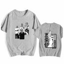 Camiseta Feminina Oversized Satoru Gojo – Anime Jujutsu Kaisen, Estilo Casual Verão