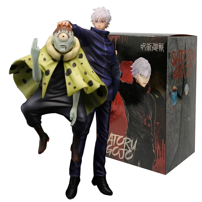 Action Figure 19cm Satoru Gojo – Jujutsu Kaisen Temporada 2, Modelo PVC Colecionável