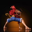 Action Figure 18cm Monkey D. Luffy – One Piece Estilo Batalha, Modelo PVC Colecionável
