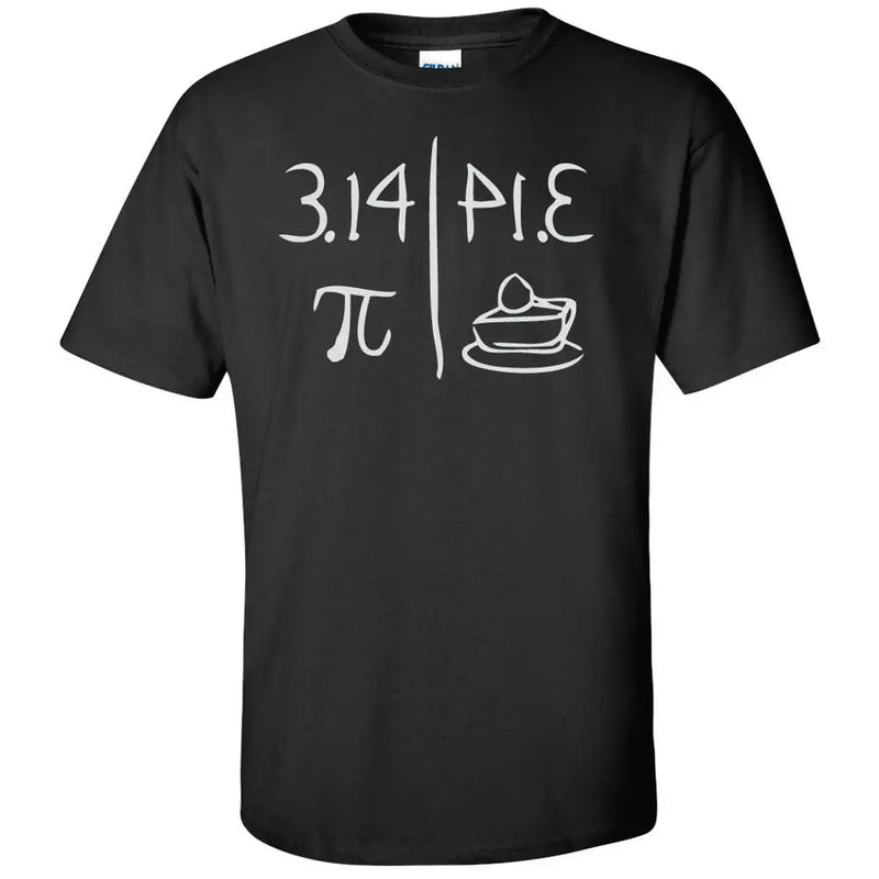 Camiseta Geek Matemática Pi and Pie Dia do Pi Divertida Algodão Masculina