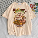 Camiseta Feminina Dr. Stone Harajuku Anime 80s Estética Pop 2000s Hip Hop