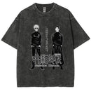 Camiseta Unissex Anime Jujutsu Kaisen Geto Suguru Vintage Harajuku Algodão