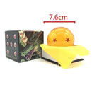 Action Figure Dragon Ball Z 7.6cm – Bola de Cristal Estrelas 1 a 7, Decoração e Presente