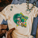 Camiseta Feminina Urusei Yatsura Anime Harajuku Estilo Japonês
